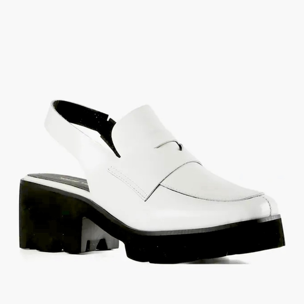 All Black Max Lugg Penny Sling - White